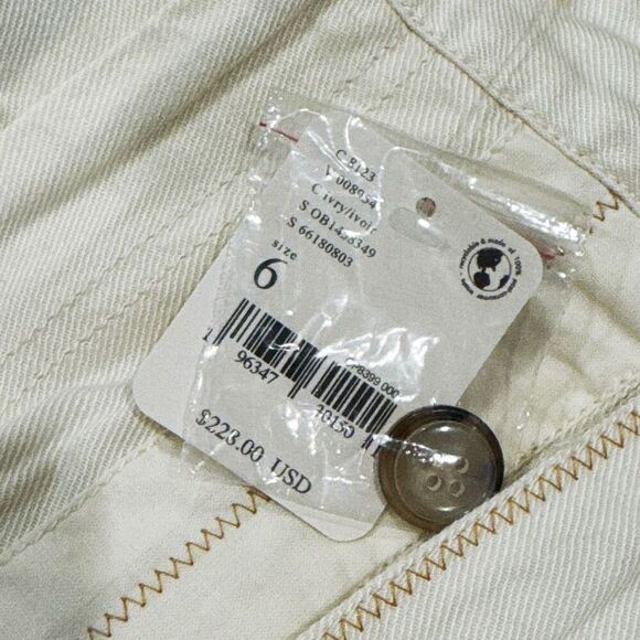 NWT Free People Lace Patchwork Pants size 6 - Picture 8 of 13